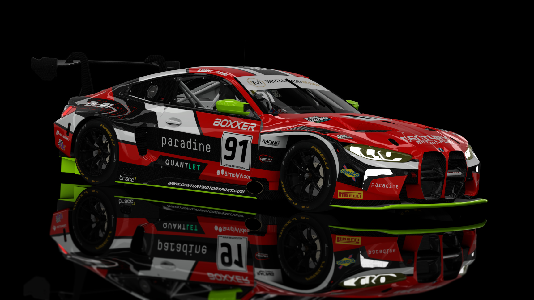 GT3 EVO - BMW M4 GT3 2021 URD, skin 91_CenturyMotorsport