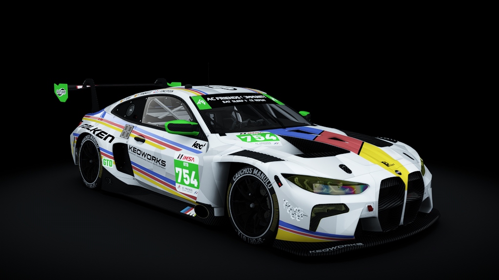 GT3 EVO - BMW M4 GT3 2021 URD, skin ACFIMSA_2024_DAYTONA_GTD_754