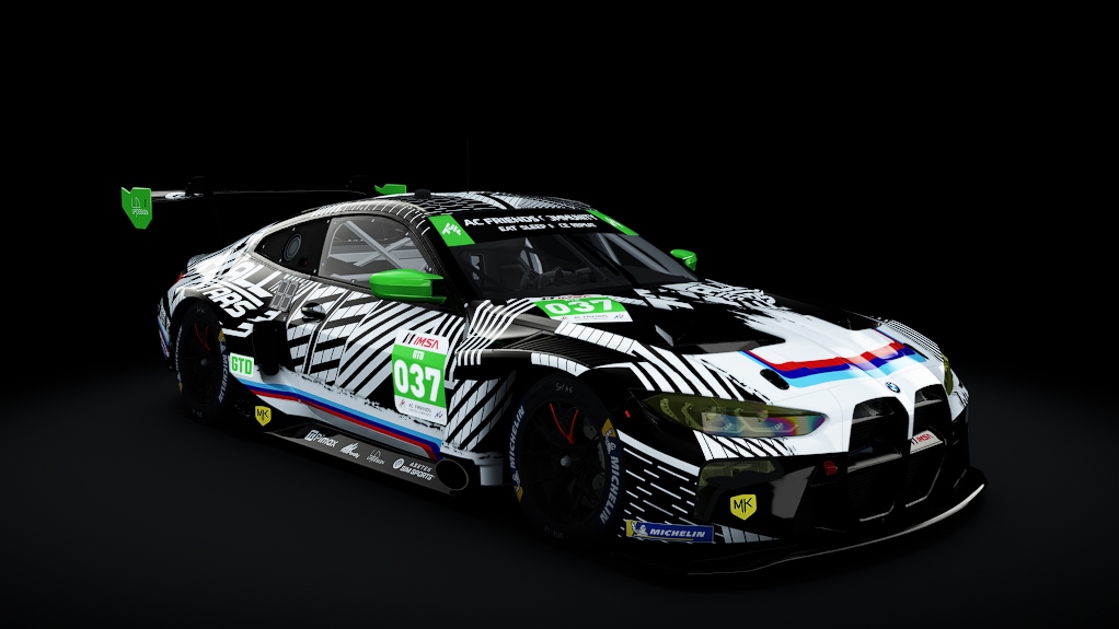 GT3 EVO - BMW M4 GT3 2021 URD, skin ACFIMSA_2024_Daytona_GTD_037