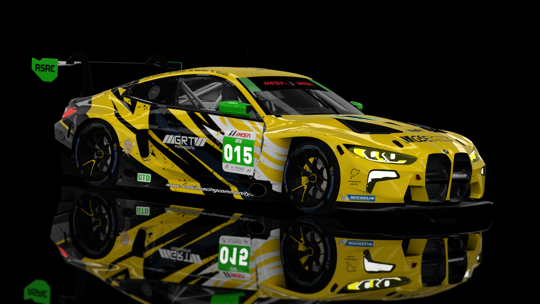 GT3 EVO - BMW M4 GT3 2021 URD, skin ACFIMSA_DAYTONA_GTD_015