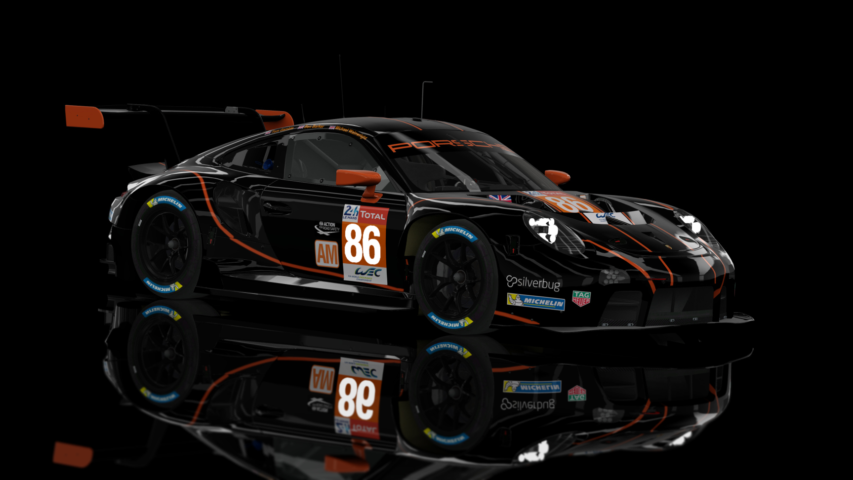 GTE 2 - Porsche RSR 2021, skin 2021_LM_86