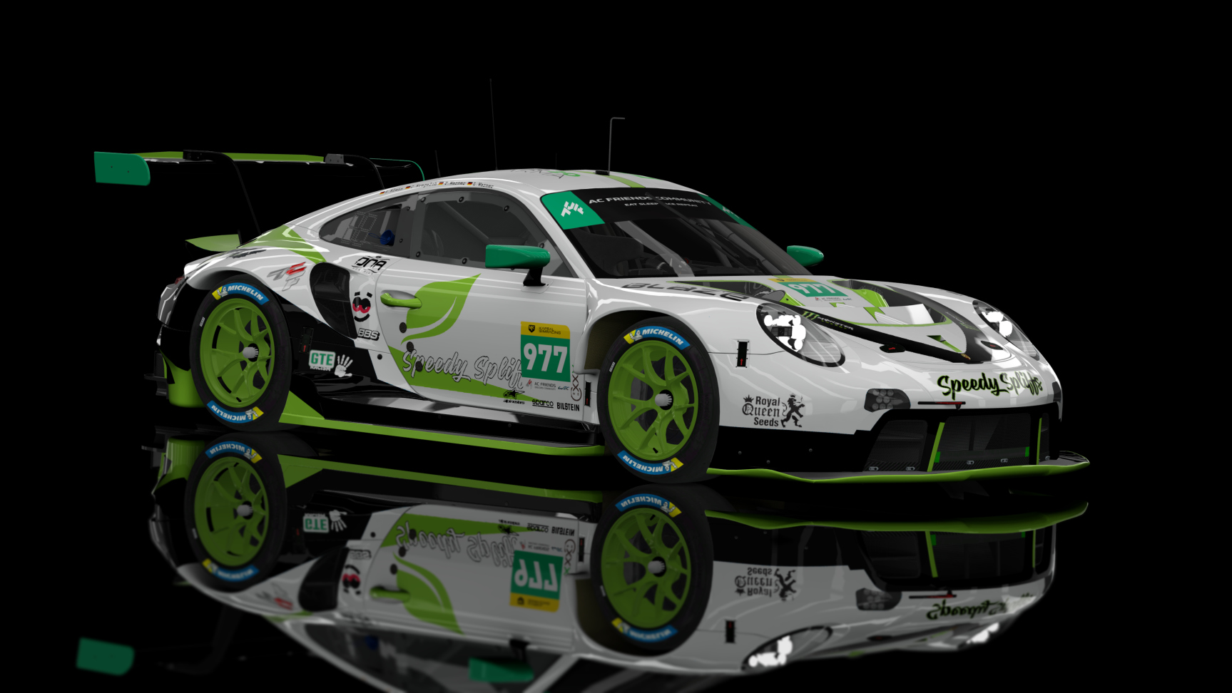 GTE 2 - Porsche RSR 2021, skin ACFWEC_LEMANS_GTE_977