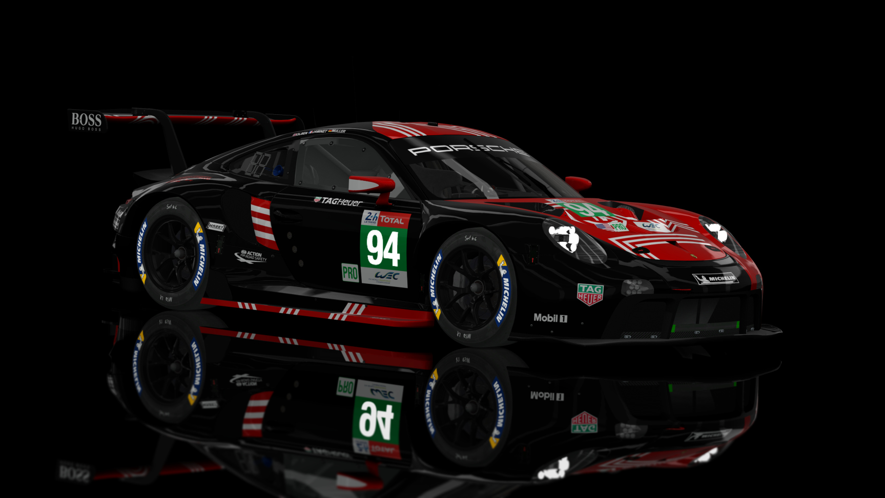 GTE 2 - Porsche RSR 2021, skin FF_Porsche_Team_2020_94