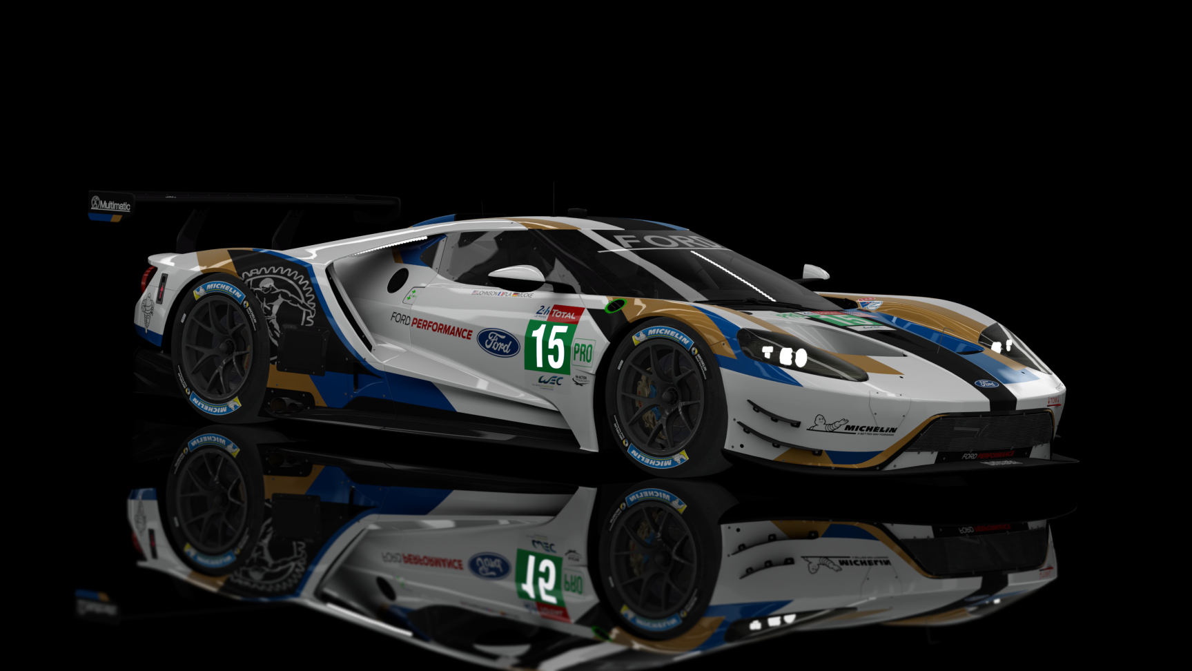 GTE 2 - Ford GTE 2018, skin 2020_LeMans_15_Ford_Multimatic