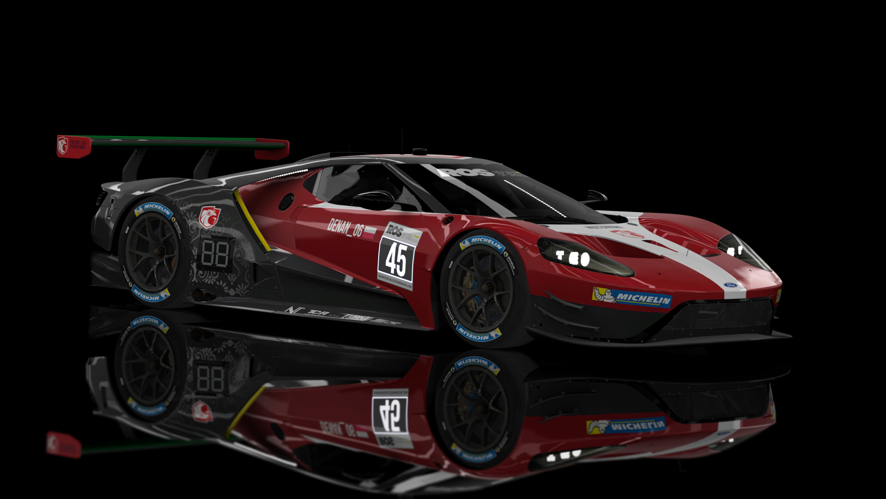 GTE 2 - Ford GTE 2018, skin Denan_06