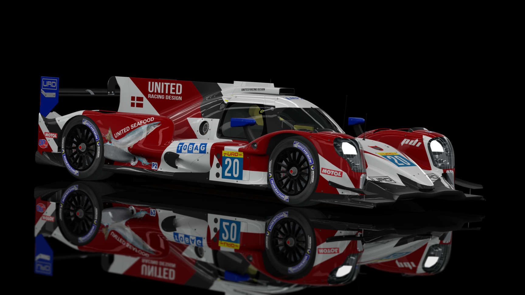 ACF - LMP2 2023 - URD Oreca 07 Gibson, skin 20