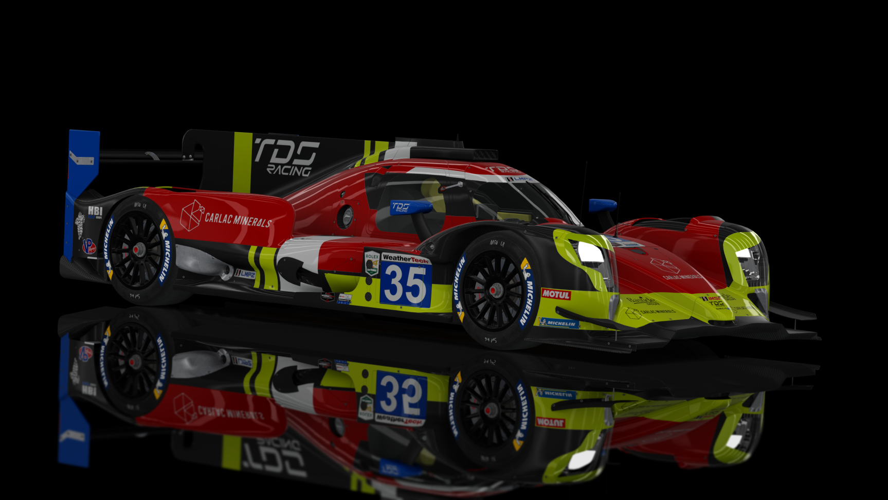 ACF - LMP2 2023 - URD Oreca 07 Gibson, skin 2023_IMSA_TDSRacing