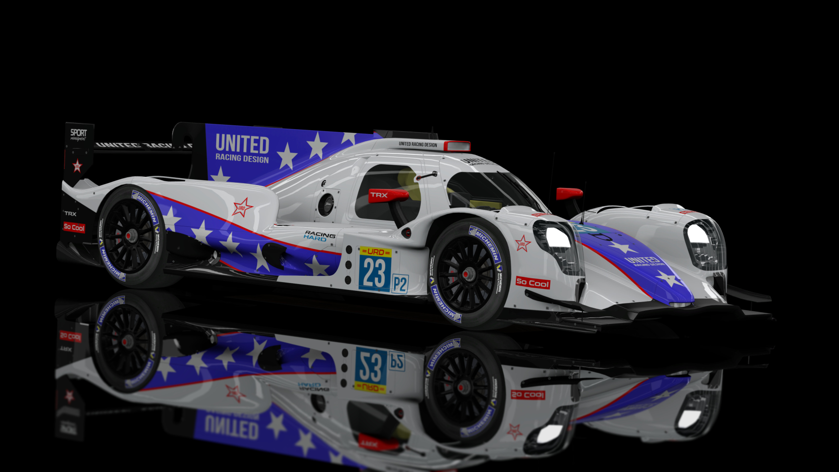 ACF - LMP2 2023 - URD Oreca 07 Gibson, skin 23