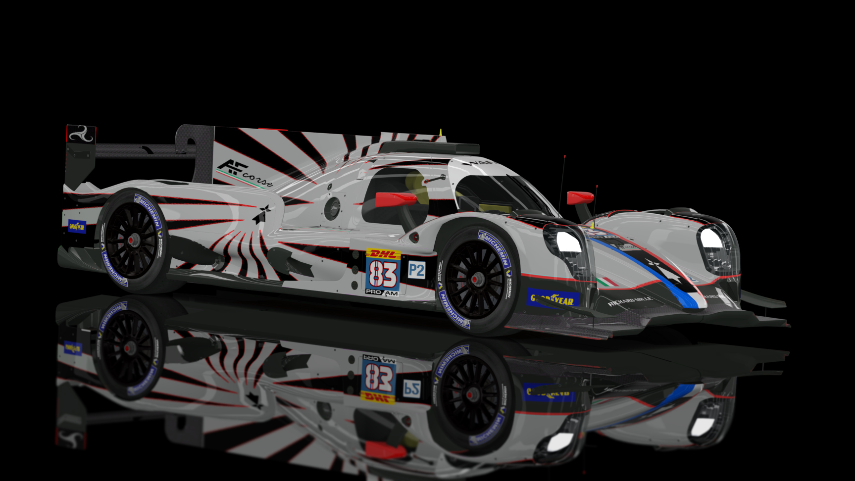 ACF - LMP2 2023 - URD Oreca 07 Gibson, skin 83 AF corse