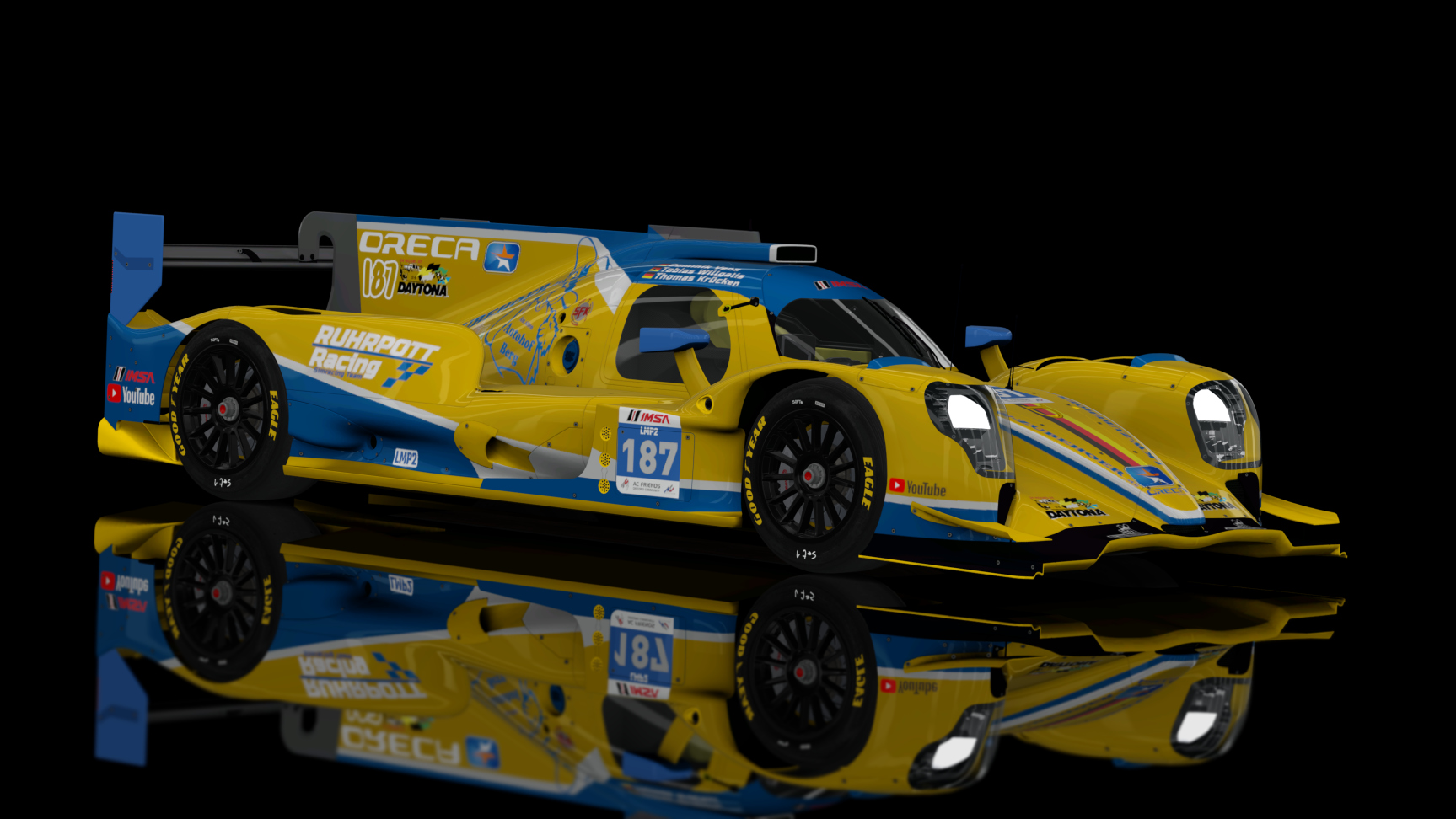 ACF - LMP2 2023 - URD Oreca 07 Gibson, skin ACFIMSA_DAYTONA_LMP2_187