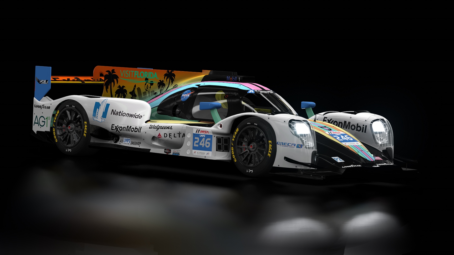 ACF - LMP2 2023 - URD Oreca 07 Gibson, skin ACFIMSA_SEBRING_LMP2_246