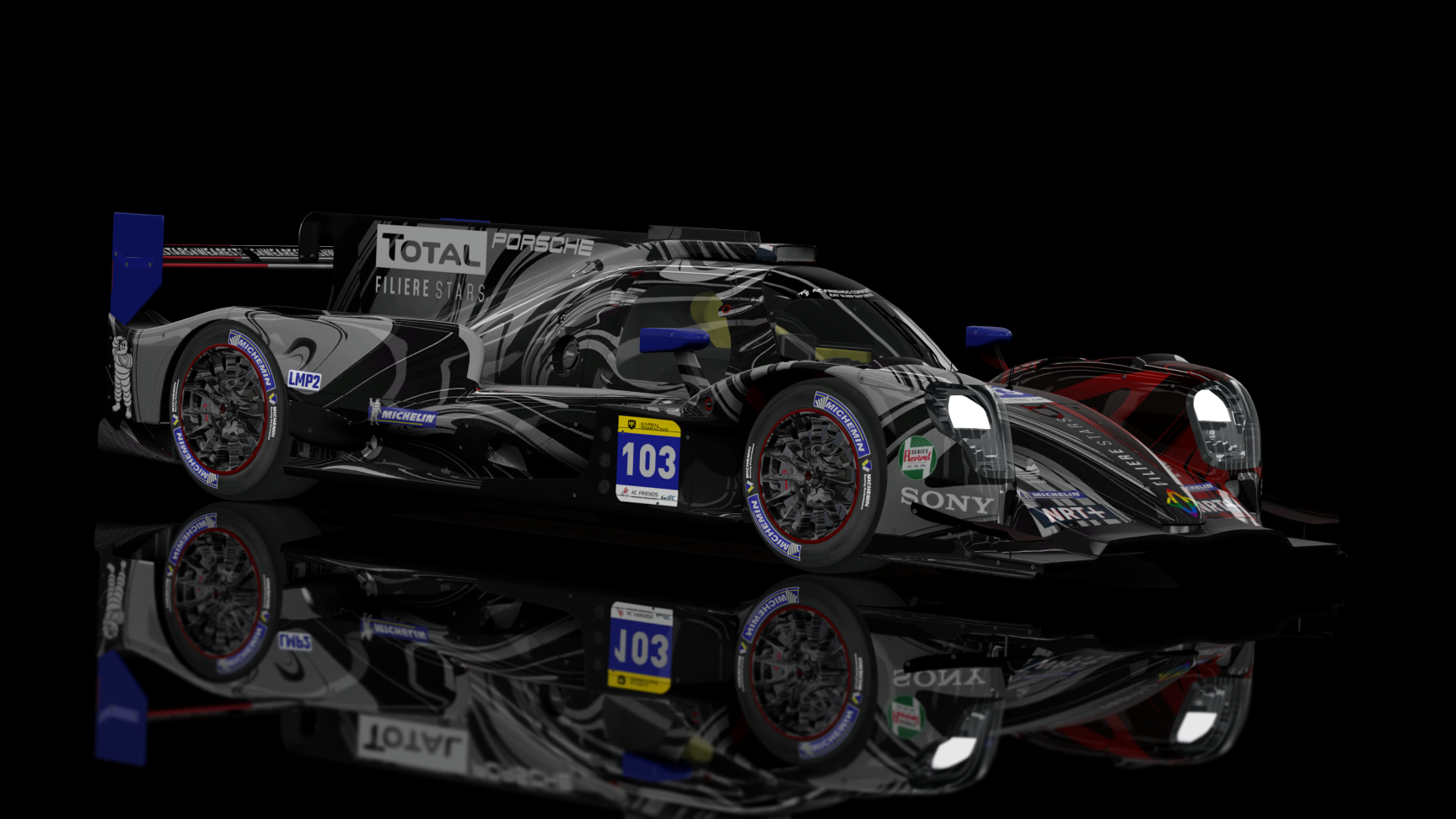 ACF - LMP2 2023 - URD Oreca 07 Gibson, skin ACFWEC_LEMANS_LMP2_103