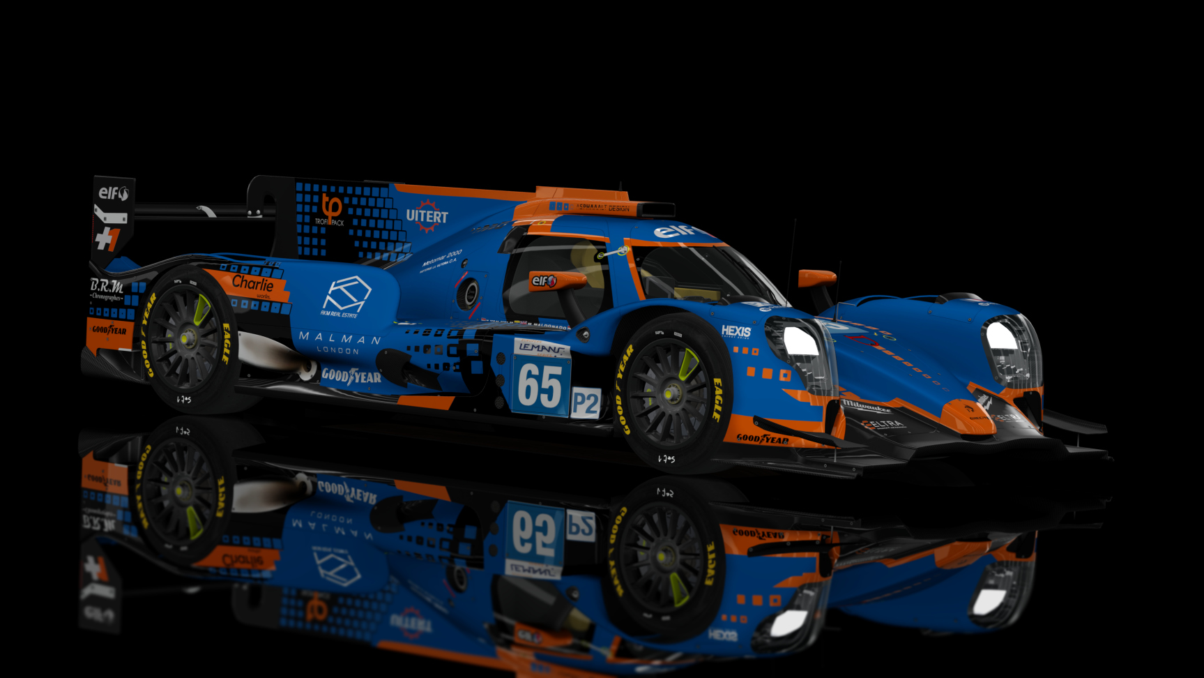 ACF - LMP2 2023 - URD Oreca 07 Gibson, skin ELMS_Panis_Racing_65_2023