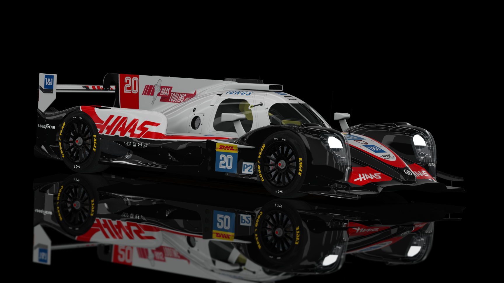 ACF - LMP2 2023 - URD Oreca 07 Gibson, skin F1_Haas