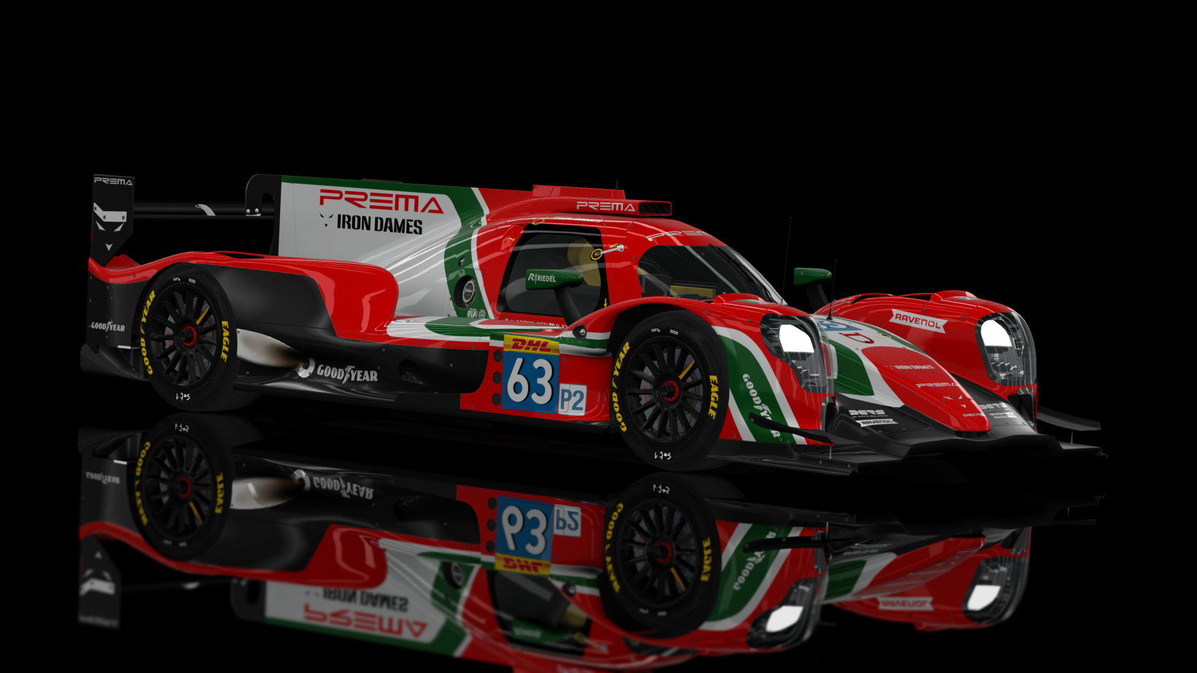 ACF - LMP2 2023 - URD Oreca 07 Gibson, skin WEC_Prema_63_2023