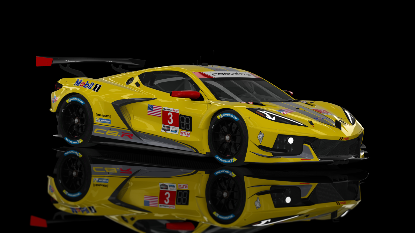 GTE 2 - Chevrolet Corvette C8R 2020, skin 3_Corvette_Racing