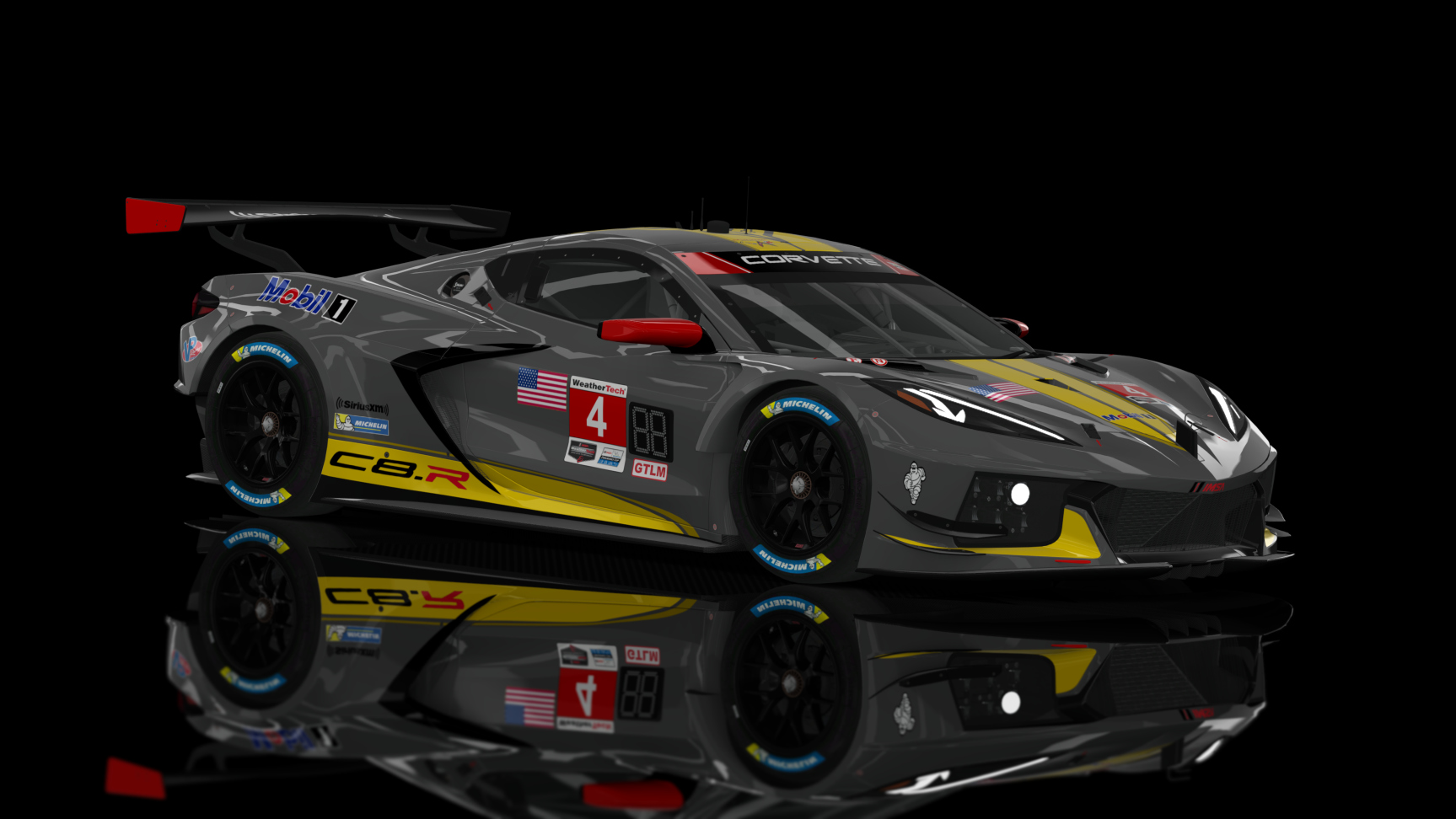 GTE 2 - Chevrolet Corvette C8R 2020, skin 4_Corvette_Racing