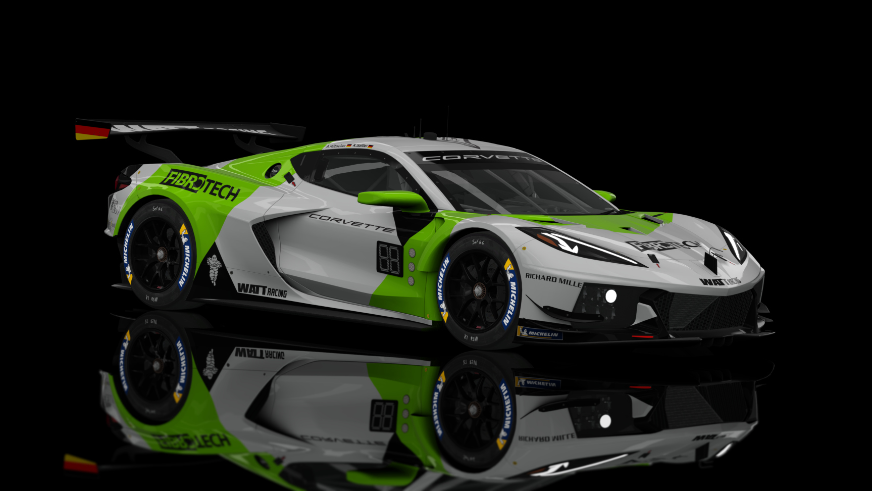 GTE 2 - Chevrolet Corvette C8R 2020, skin ACF_WEC5_#052_K.Sattler_A.Huebscher