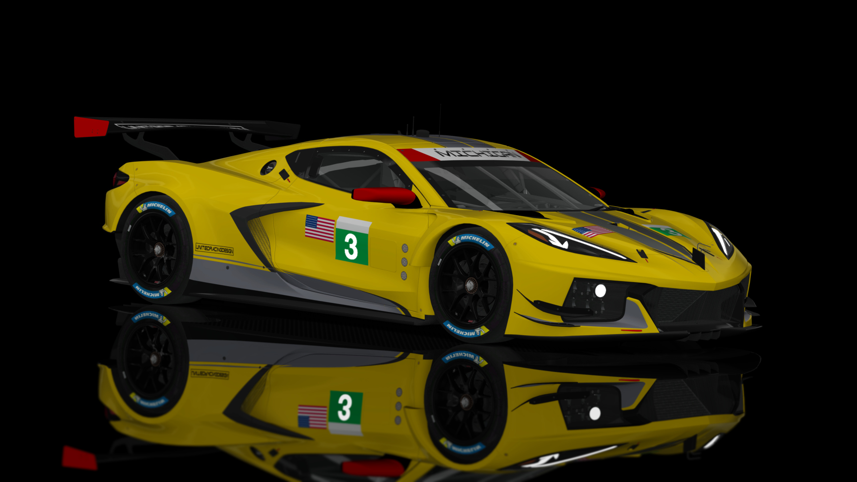 GTE 2 - Chevrolet Corvette C8R 2020, skin LM03