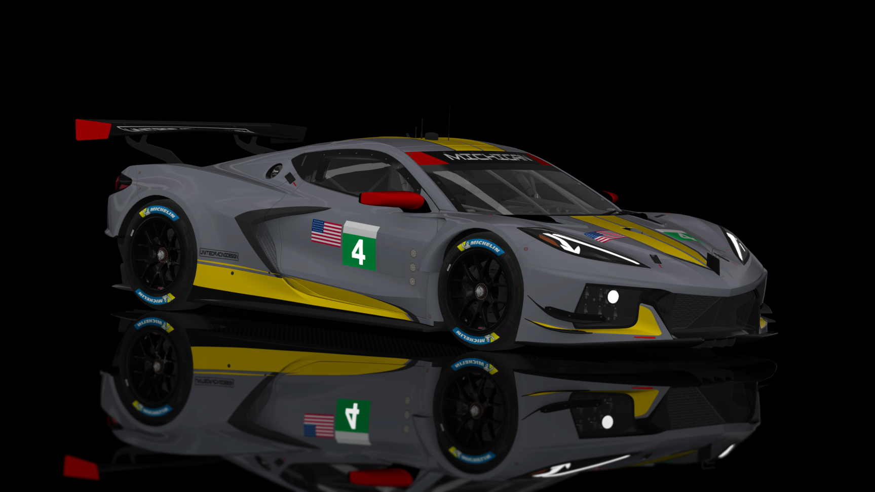 GTE 2 - Chevrolet Corvette C8R 2020, skin LM04