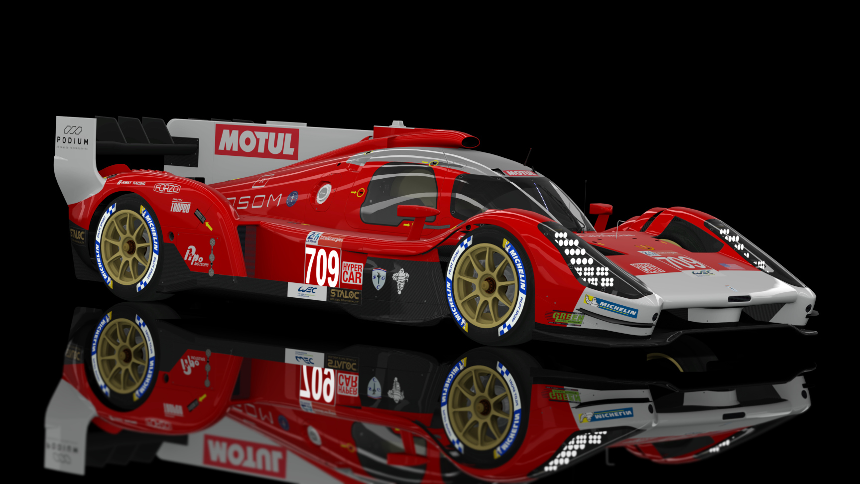 LMH - Glickenhaus SCG 007 2022, skin 2021 LM24 709