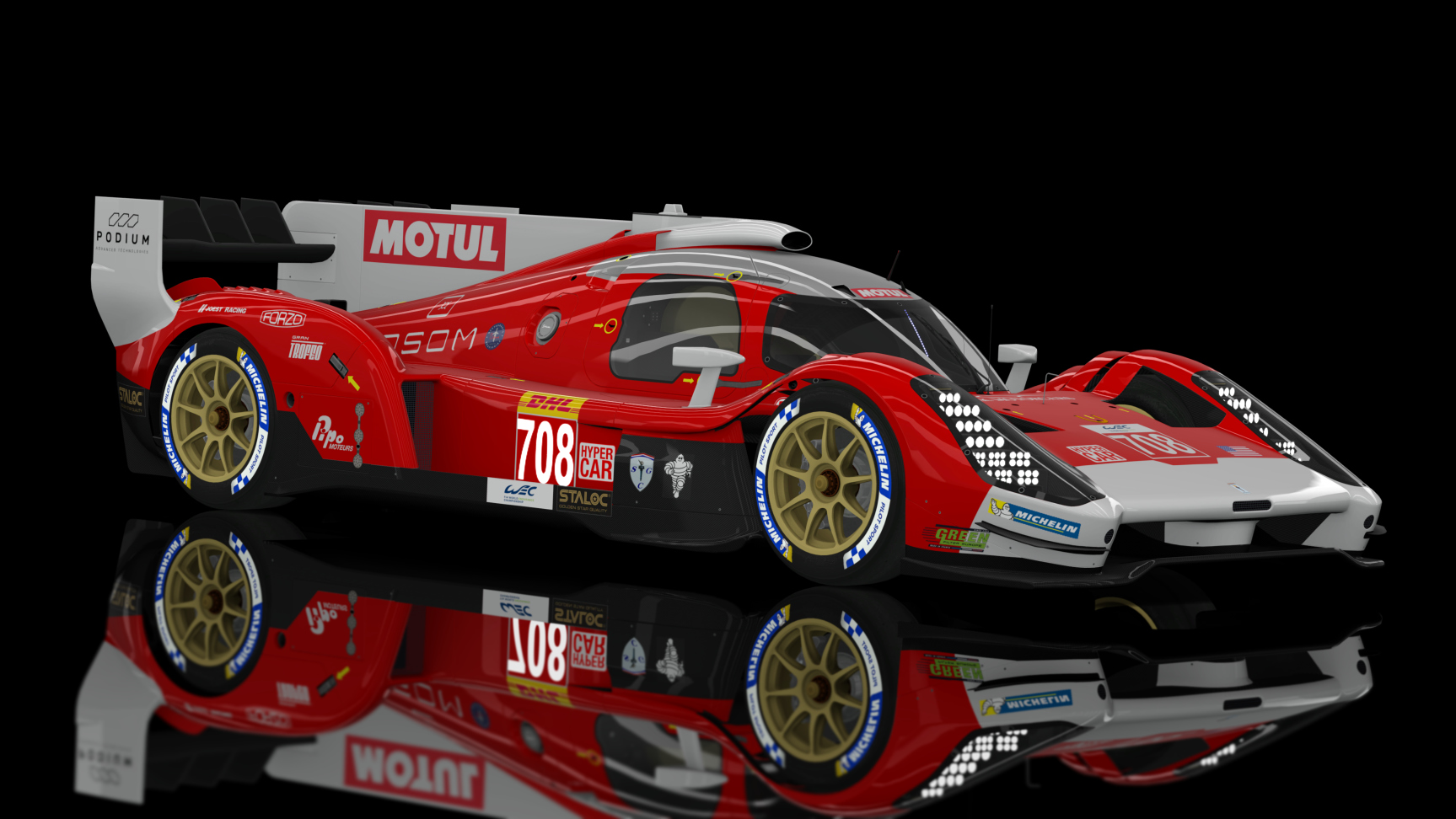 LMH - Glickenhaus SCG 007 2022, skin 2021 WEC 708