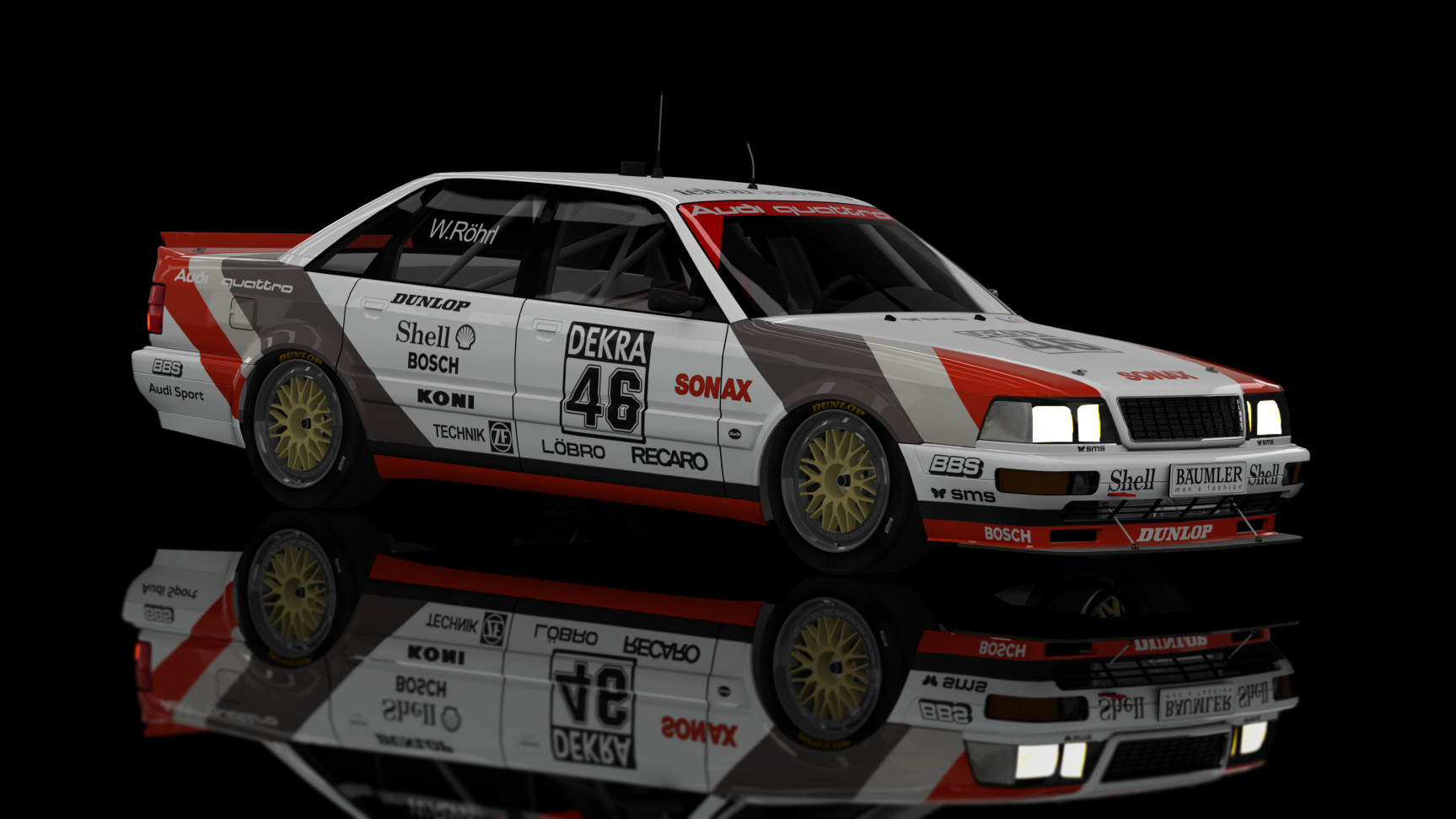 CLASSIC GR.A - Audi V8 Evo Quattro 1991, skin 46_walter_rohrl