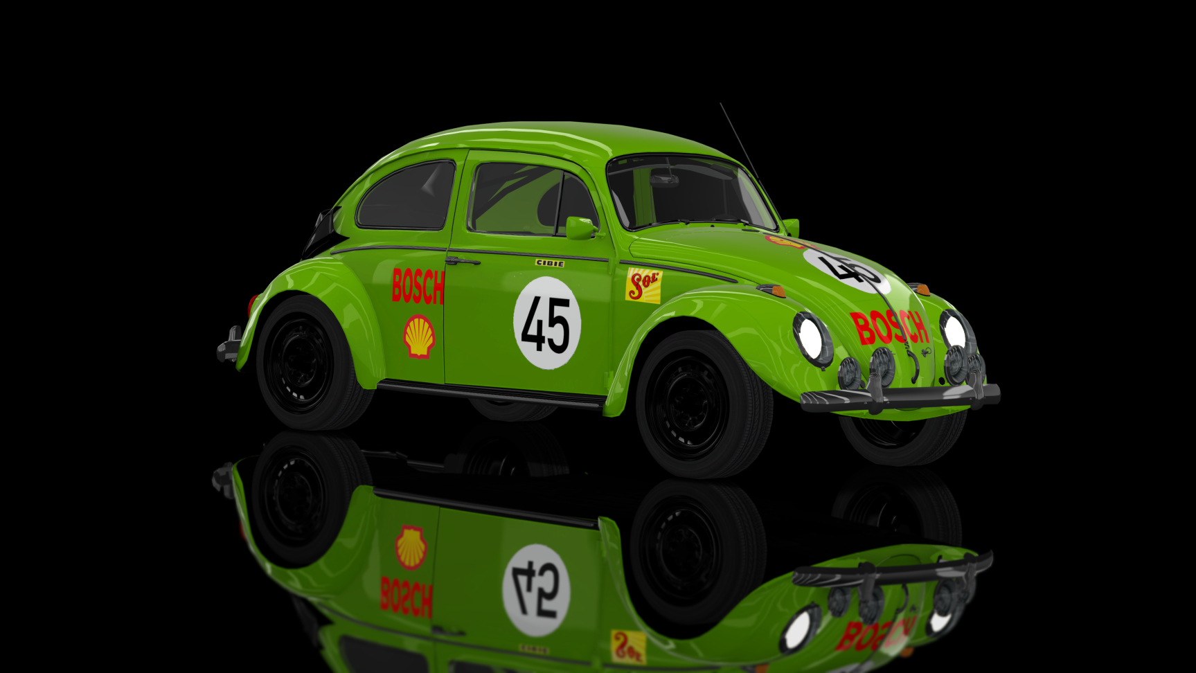 CLASSIC GR.1 - Volkswagen Beetle 1500s 1973, skin 45