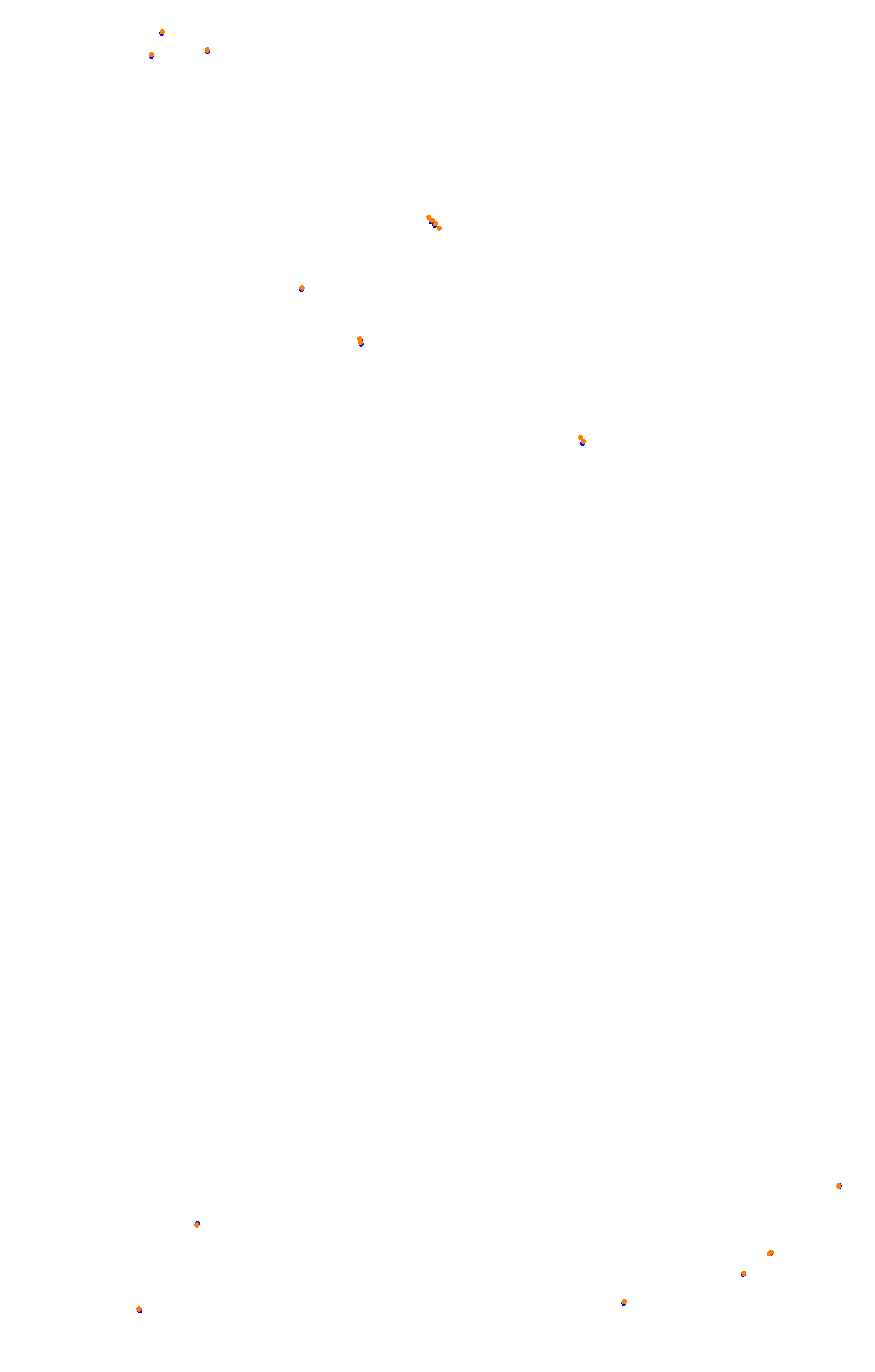 Spa OSRW collisions