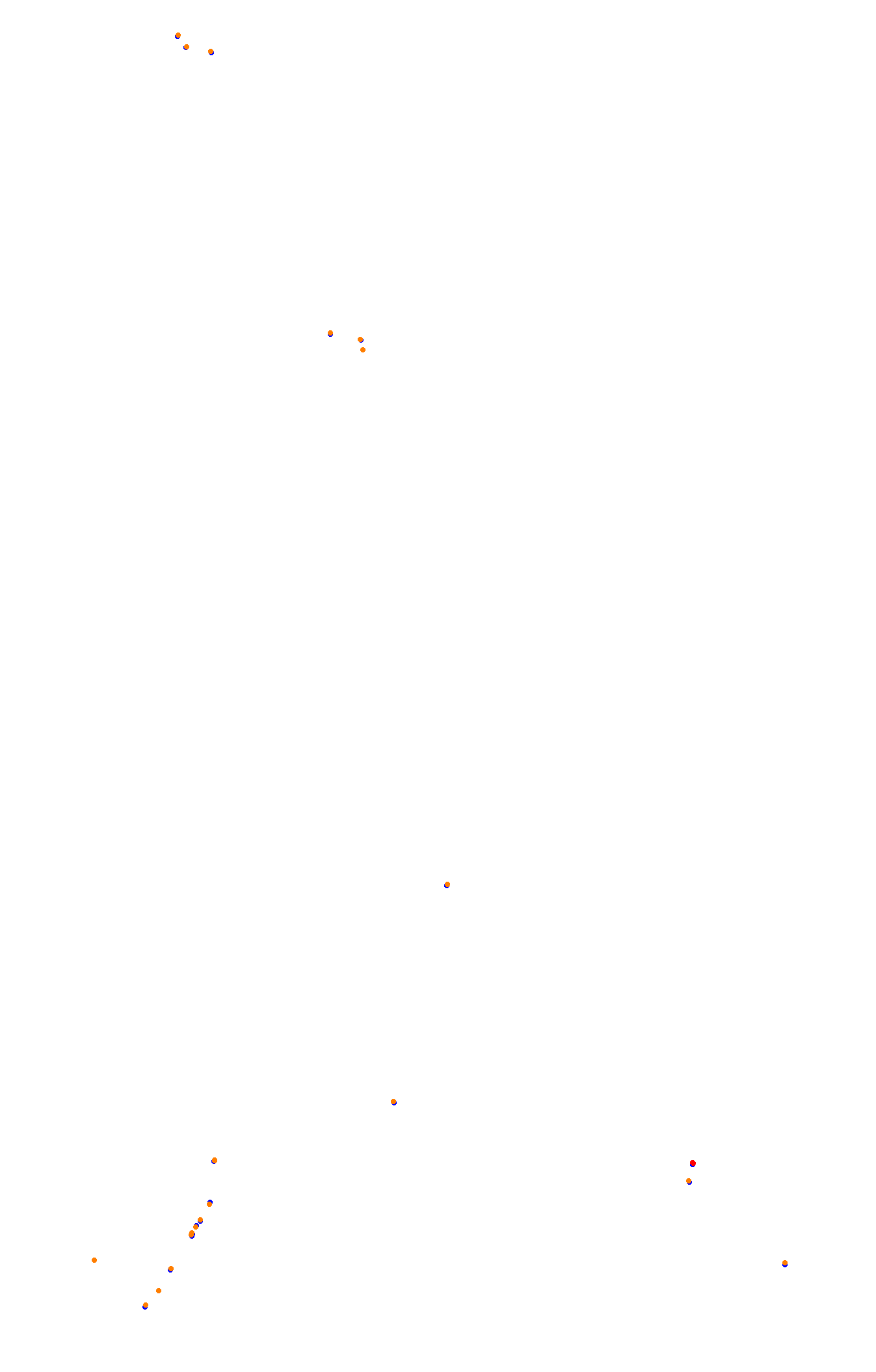 Spa OSRW collisions