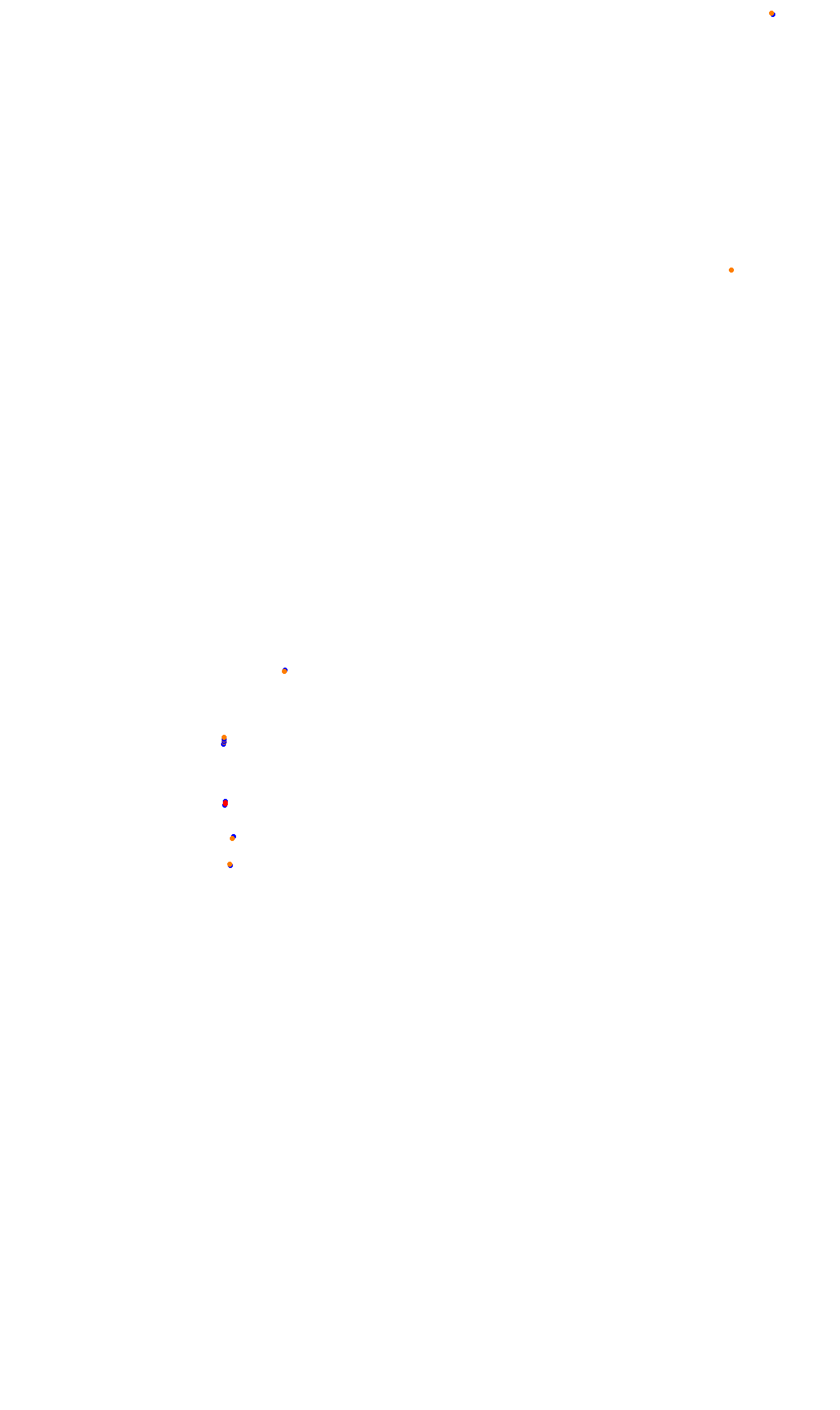 Monza OSRW collisions