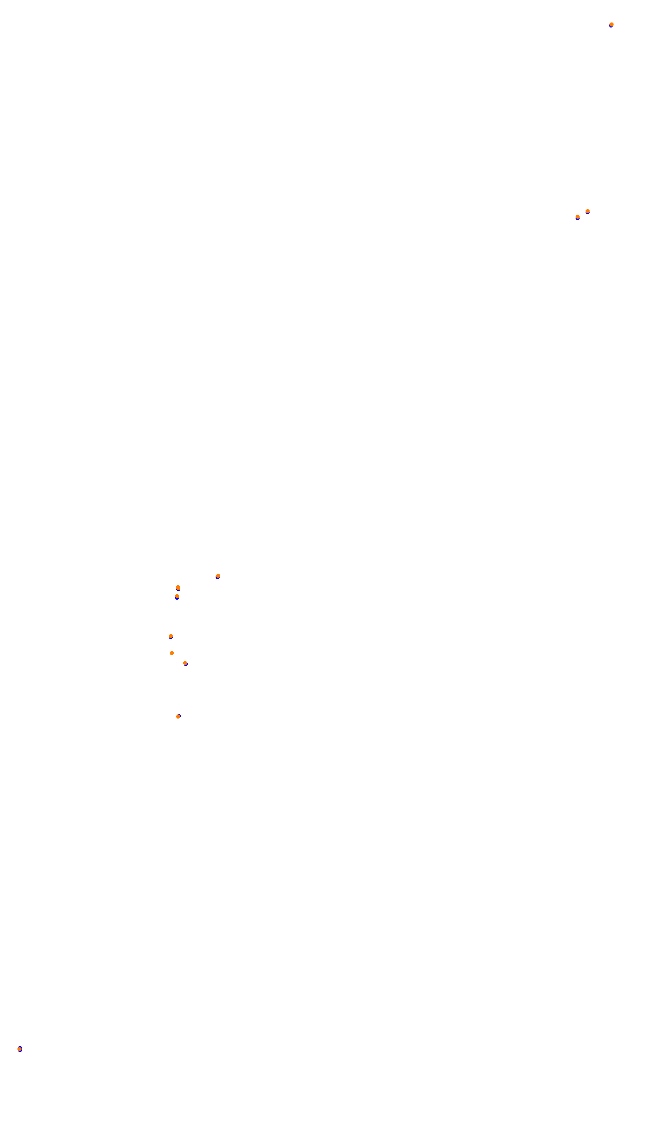 Monza OSRW collisions