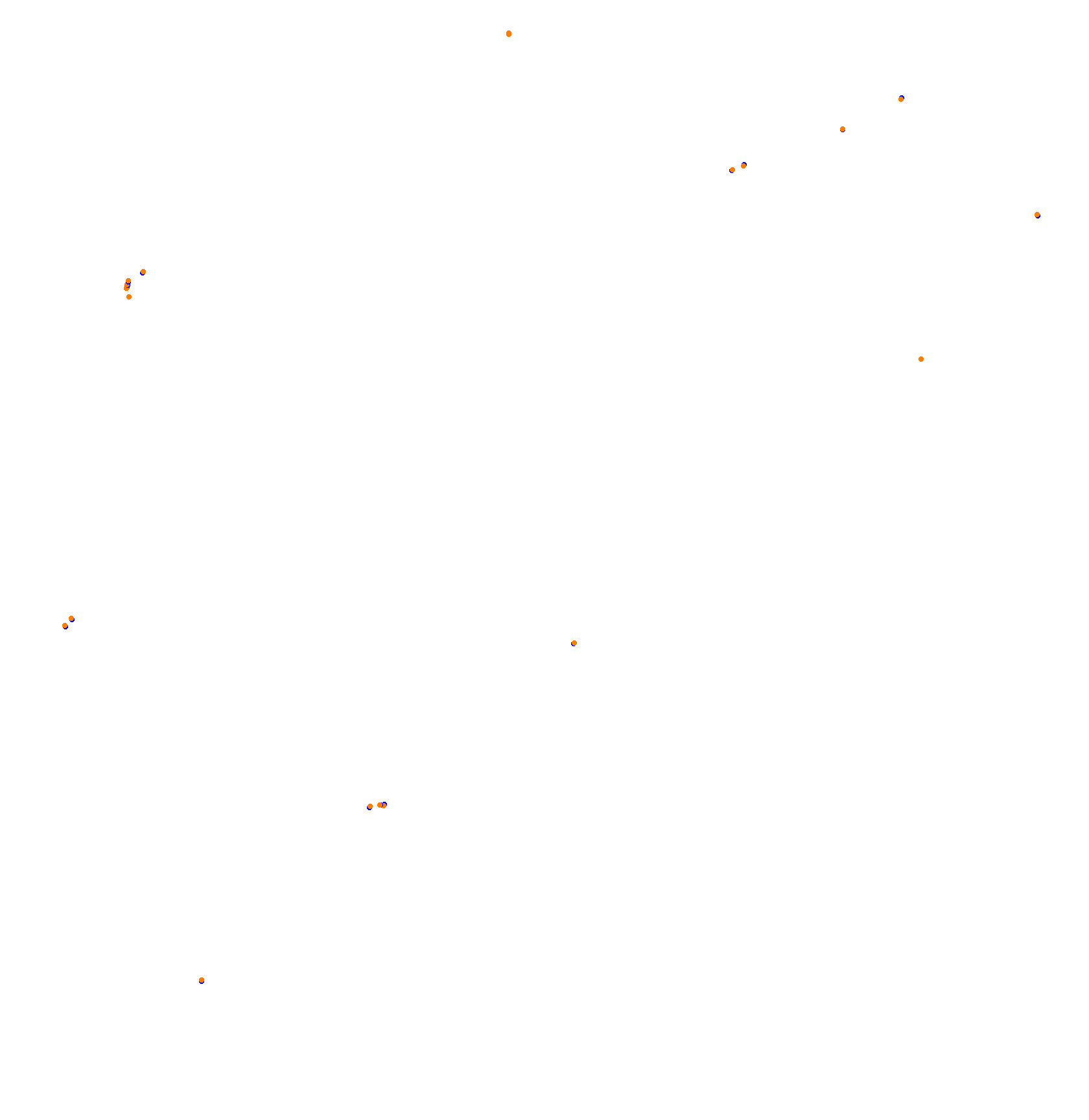 NBR24H Qualifying collisions