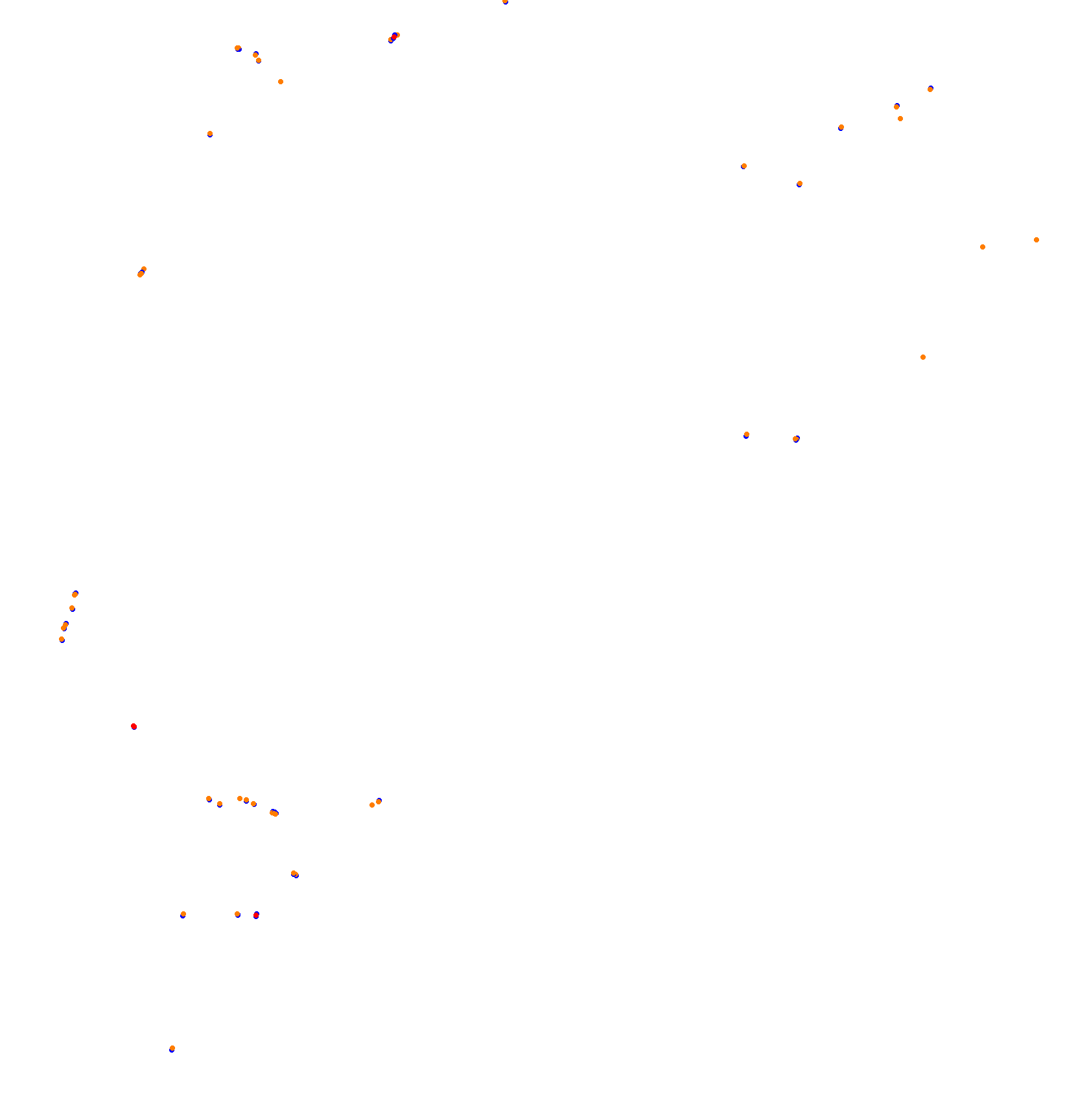 NBR24H Qualifying collisions