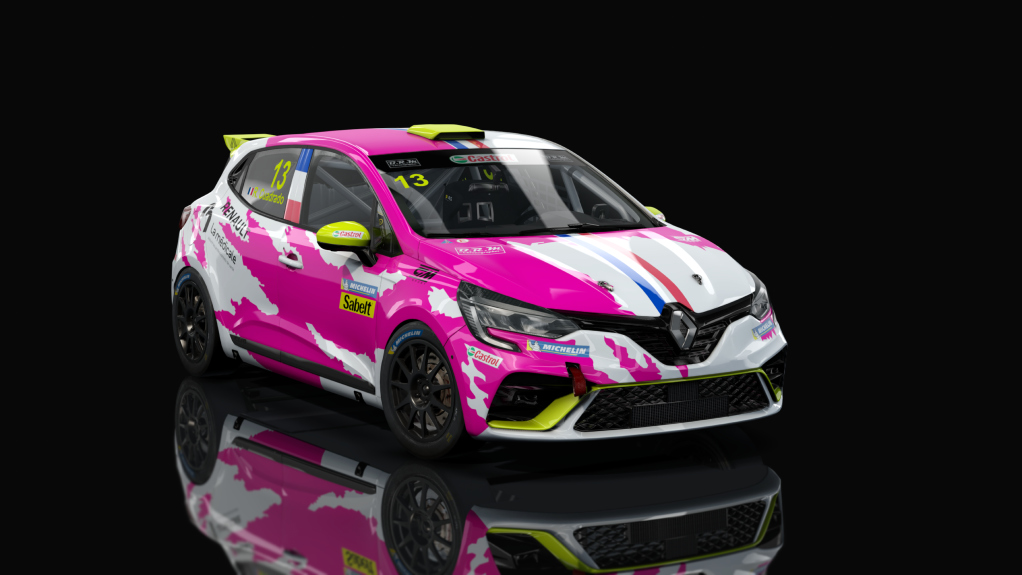 Renault Clio 5 Cup, skin gmsport_13_cuadrado