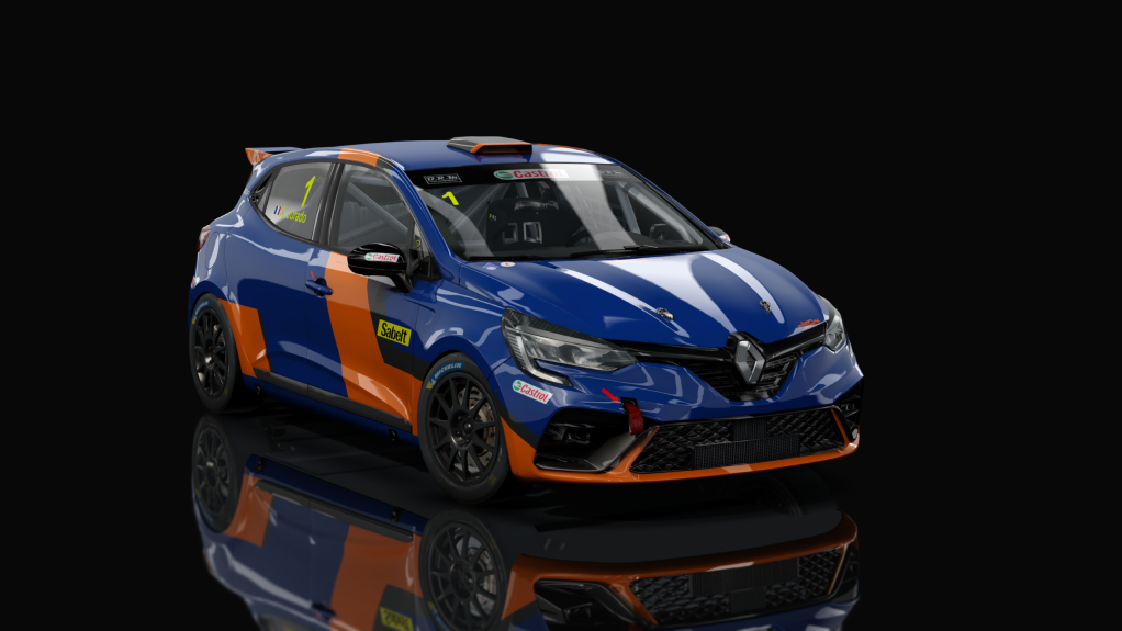 Renault Clio 5 Cup, skin milancompetition_1_jurado