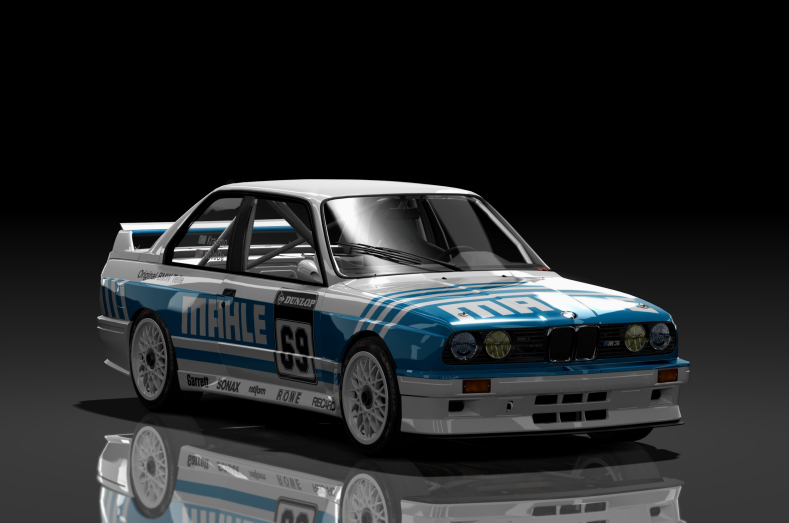 DTM BMW M3 E30, skin JP_Mahle