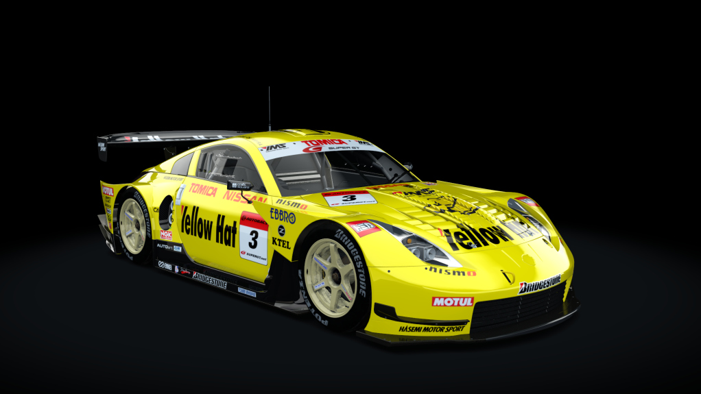 Nissan Z33 GT500 2006, skin yellowhat_3