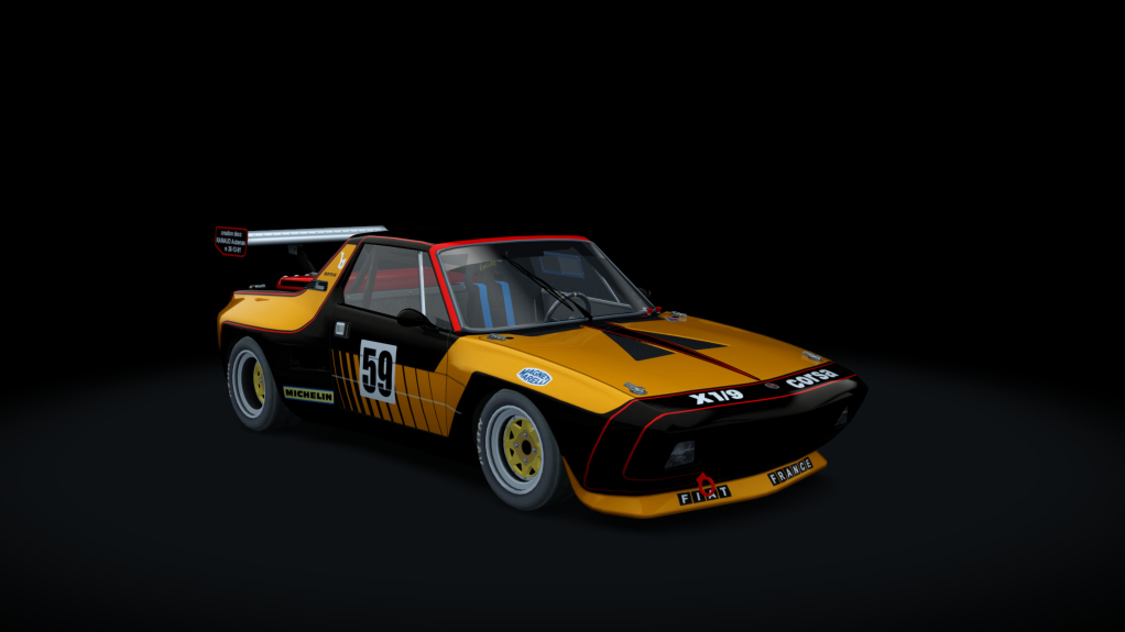 Fiat X1/9 Dallara, skin 59