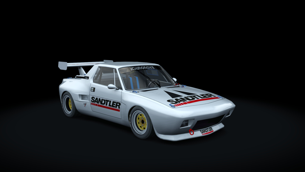 Fiat X1/9 Dallara, skin Sandtler