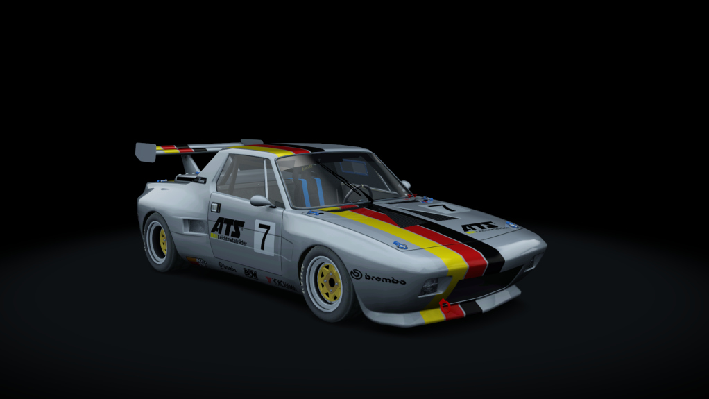 Fiat X1/9 Dallara, skin ats