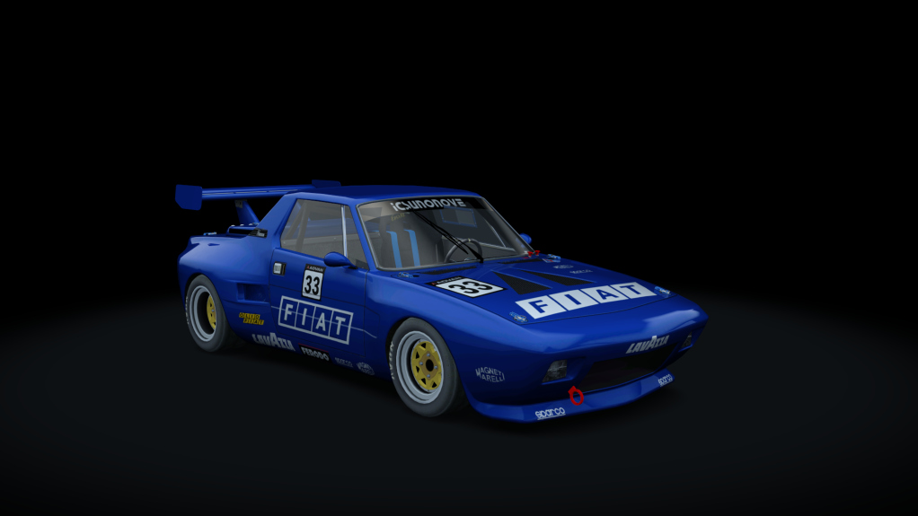 Fiat X1/9 Dallara, skin fiat_squadra_corse