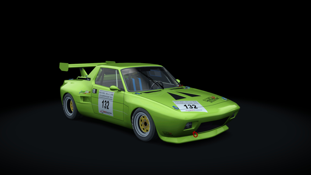 Fiat X1/9 Dallara, skin green132