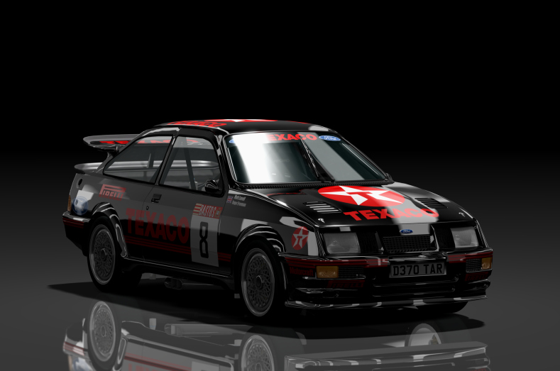 DTM Ford Sierra RS500, skin Texaco_8