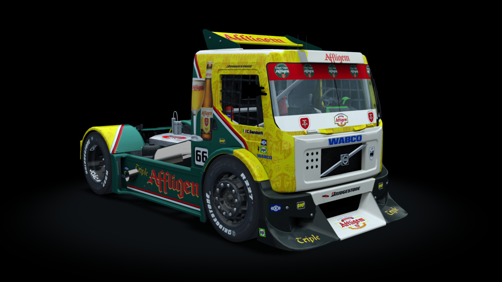 Volvo FH - Formula Truck TwG, skin camionaro