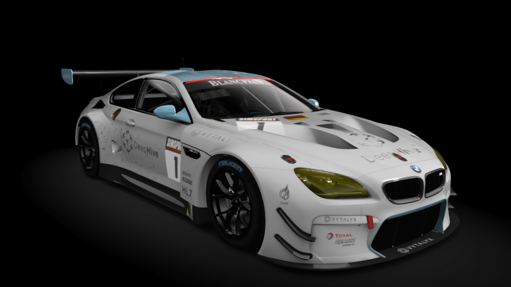 BMW M6 GT3 ACC, skin deep_hive