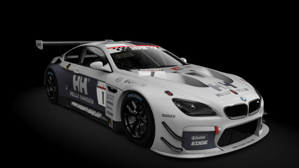 BMW M6 GT3 ACC, skin hally_hansen_2