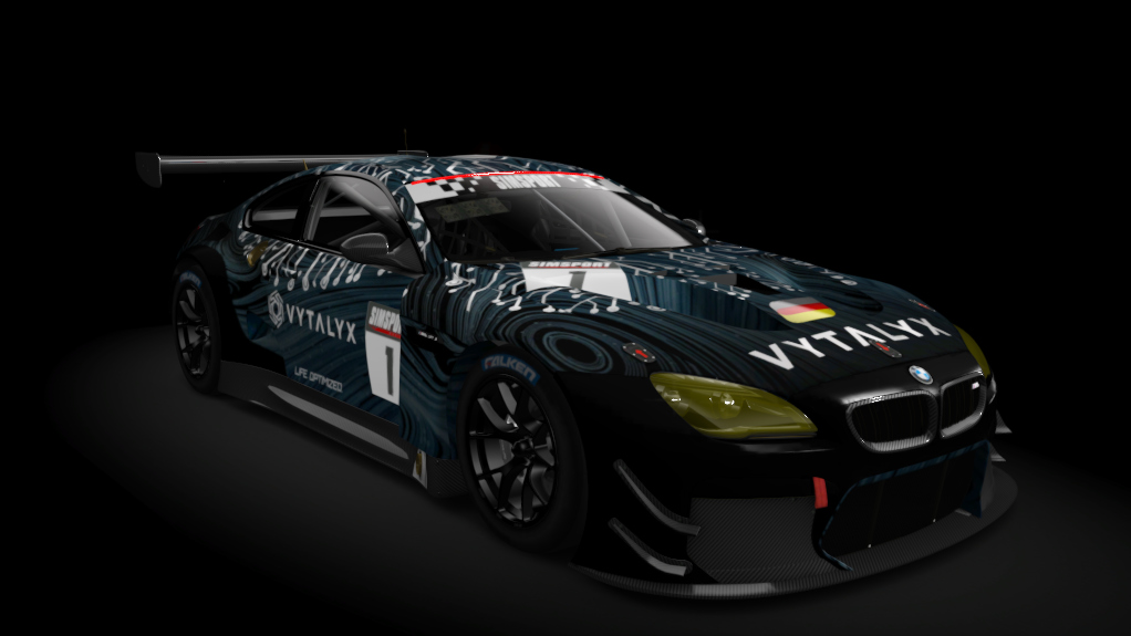 BMW M6 GT3 ACC, skin vytalyx