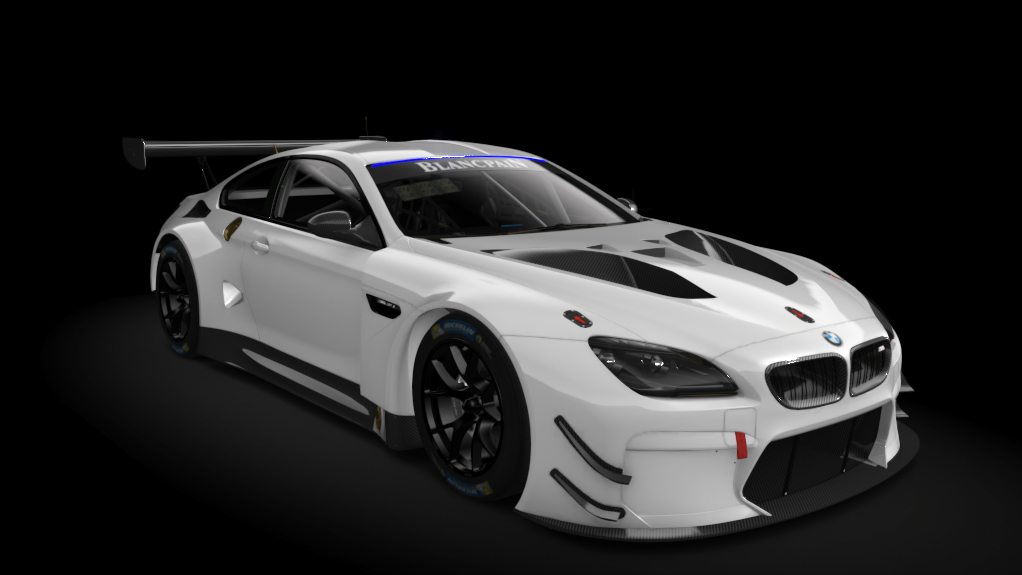 BMW M6 GT3 ACC, skin white