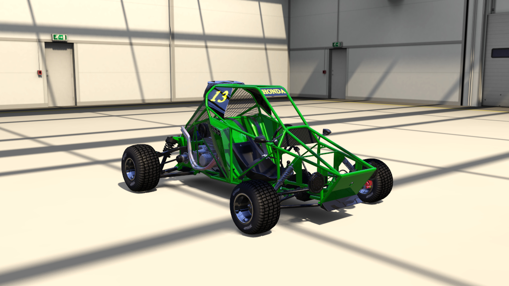 Honda 900 4T naked Kart, skin 01